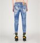 Dsquared2 Cool Girl Slim-Fit Jeans Blue Dames - Thumbnail 2