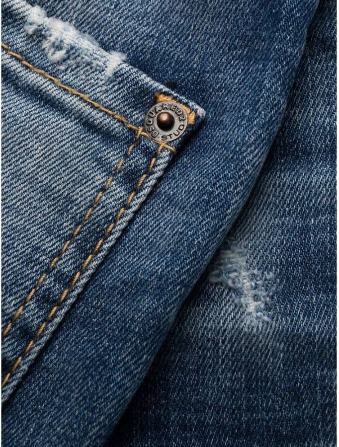 Dsquared2 Slim-fit jeans Blauw Dames