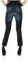 Dsquared2 Slim-fit blauwe denim jeans met vintage verf en wit leren patch Blauw Dames - Thumbnail 2
