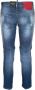 Dsquared2 Jennifer Cropped Slim-fit Jeans Blauw - Thumbnail 2