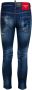 Dsquared2 Indigo Blauwe Ripped Slim-Cut Denim Jeans Blauw Heren - Thumbnail 2