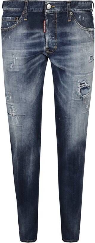 Dsquared2 Slim-fit Jeans Blauw Heren