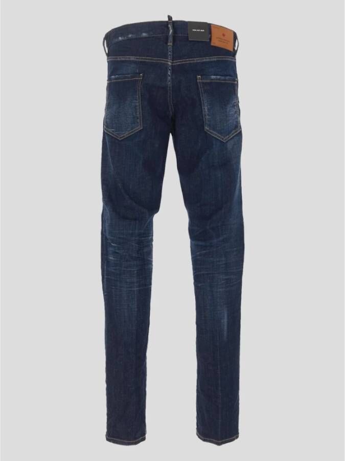 Dsquared2 Heren Denim Mode Blauw Heren