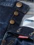 Dsquared2 Cool Guy Blauwe Jeans Slim Fit Vervaagd Effect Blauw Heren - Thumbnail 5