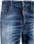 Dsquared2 Skater Jeans met knoopsluiting aan de voorkant Blue Heren - Thumbnail 6