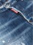Dsquared2 Trendy Distressed Skinny Jeans voor Heren Blauw Heren - Thumbnail 10