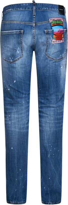 Dsquared2 Slim-fit Jeans Blauw Heren