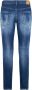 Dsquared2 Blauwe Versleten Slim-Fit Jeans Blauw Heren - Thumbnail 4