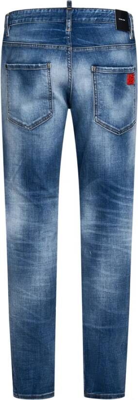 Dsquared2 Slim-fit Jeans Blauw Heren