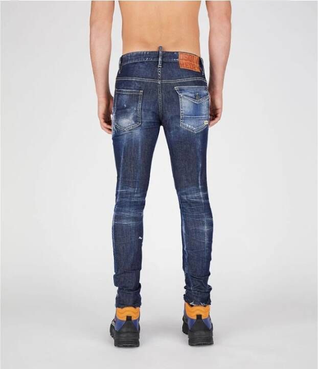 Dsquared2 Slim-fit Jeans Blauw Heren