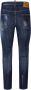Dsquared2 642 Denim Regolare Slim-fit Jeans voor Heren Blauw Heren - Thumbnail 3