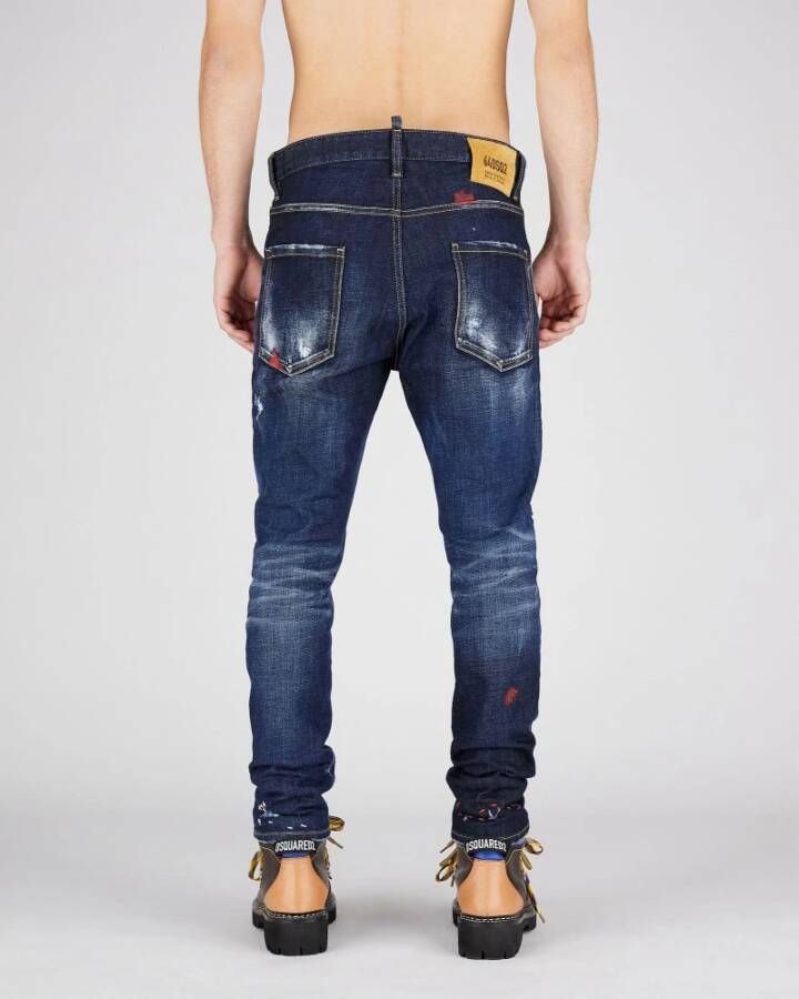 Dsquared2 Slim-fit Jeans Blauw Heren