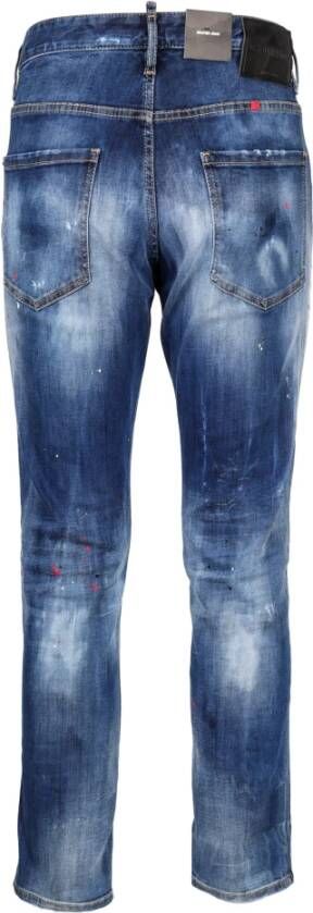 Dsquared2 Slim-fit Jeans Blauw Heren