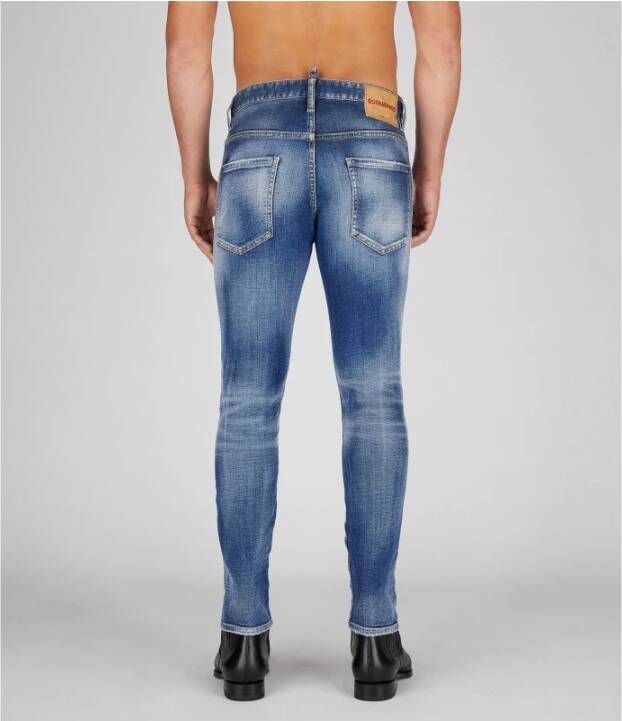 Dsquared2 Slim-fit Jeans Blauw Heren