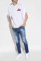 Dsquared2 Ontspannen Lange Kruis Blauwe Jeans Blue Heren - Thumbnail 2