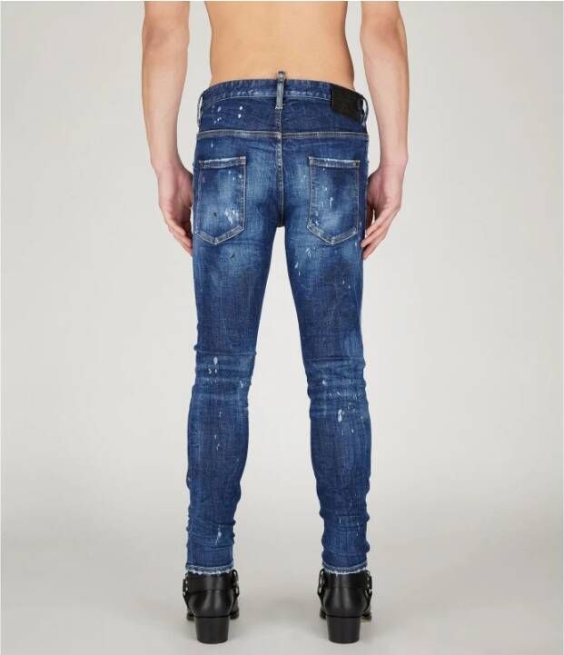 Dsquared2 Slim-fit Jeans Blauw Heren