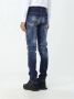 Dsquared2 Cool Guy Jeans Stijlvolle Denim voor Mannen Blauw Heren - Thumbnail 4