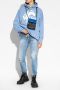 Dsquared2 Lichtblauwe spijkerbroek met verfvlekken Blauw Heren - Thumbnail 4