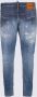 Dsquared2 Versleten Slim-Fit Blauwe Jeans Blauw Heren - Thumbnail 2