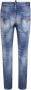 Dsquared2 Blauwe Skater Slim-Fit Jeans Blauw Heren - Thumbnail 2