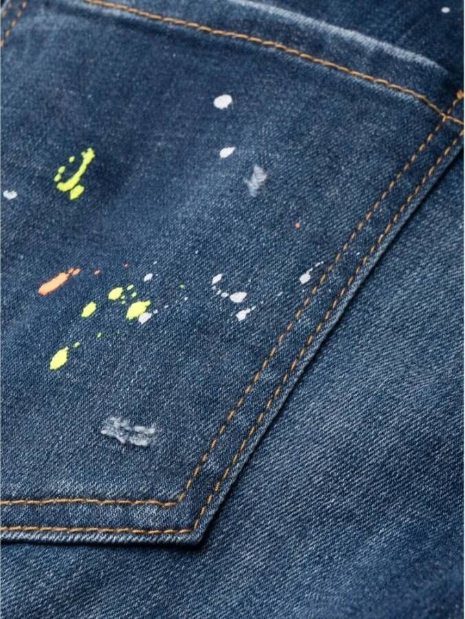 Dsquared2 Jeans Blue Blauw Heren