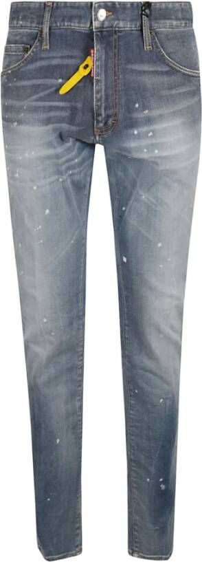 Dsquared2 Slim-fit Jeans Blauw Heren