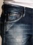 Dsquared2 Vervaagde Distressed Straight-Leg Jeans Blue Heren - Thumbnail 6
