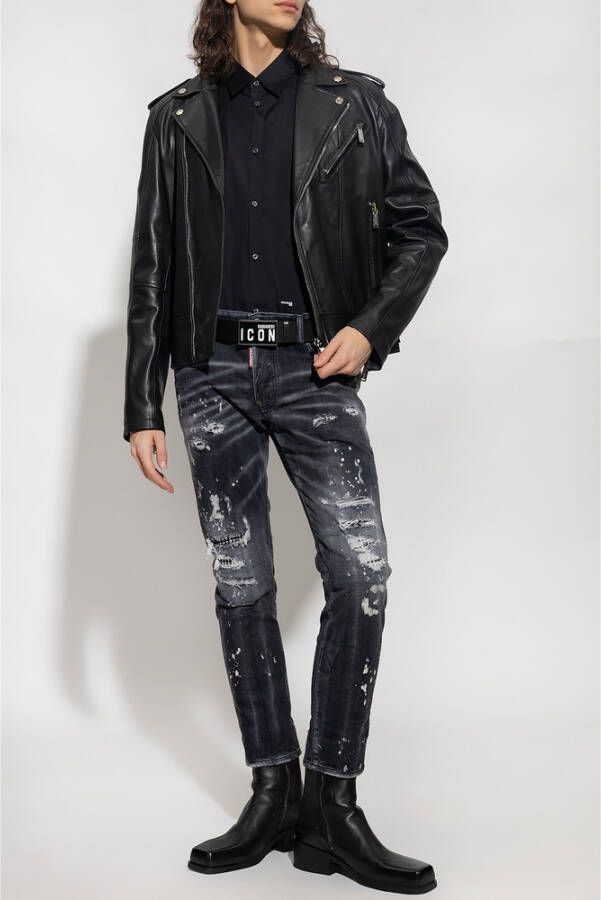 Dsquared2 Skaterjeans Grijs Heren