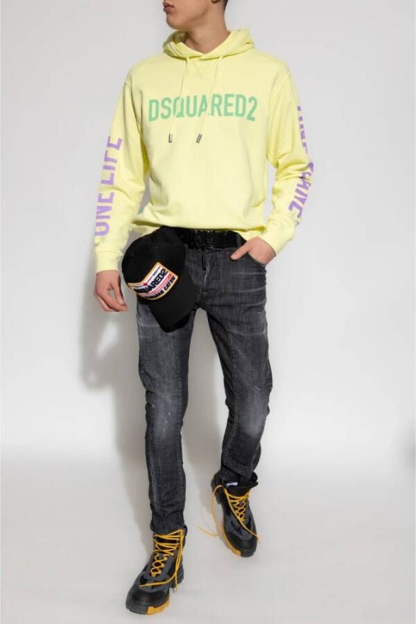 Dsquared2 Slim-fit jeans Grijs Heren