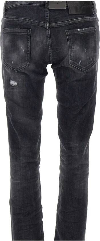 Dsquared2 Slim-fit Jeans Zwart Dames
