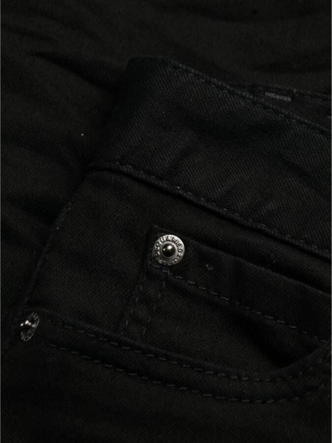 Dsquared2 Zwarte Slim-fit Cropped Jeans Zwart Dames