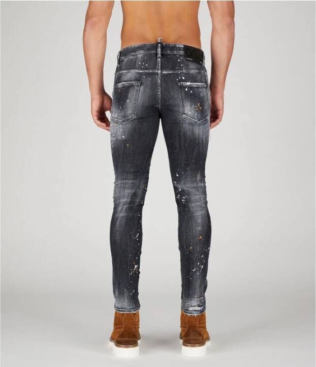 Dsquared2 Slim-fit Jeans Zwart Heren