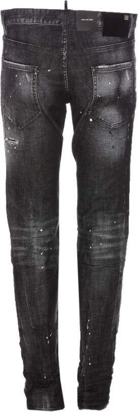 Dsquared2 Slim-fit Jeans Zwart Heren