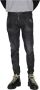 Dsquared2 Black Cool Guy jeans by Dsqaured2; the brand denotes a strong identity and style philosophy never forgetting the quality of materials Zwart Heren - Thumbnail 5