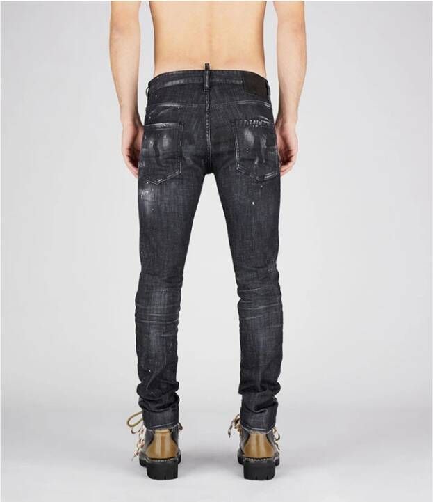 Dsquared2 Slim-fit Jeans Zwart Heren