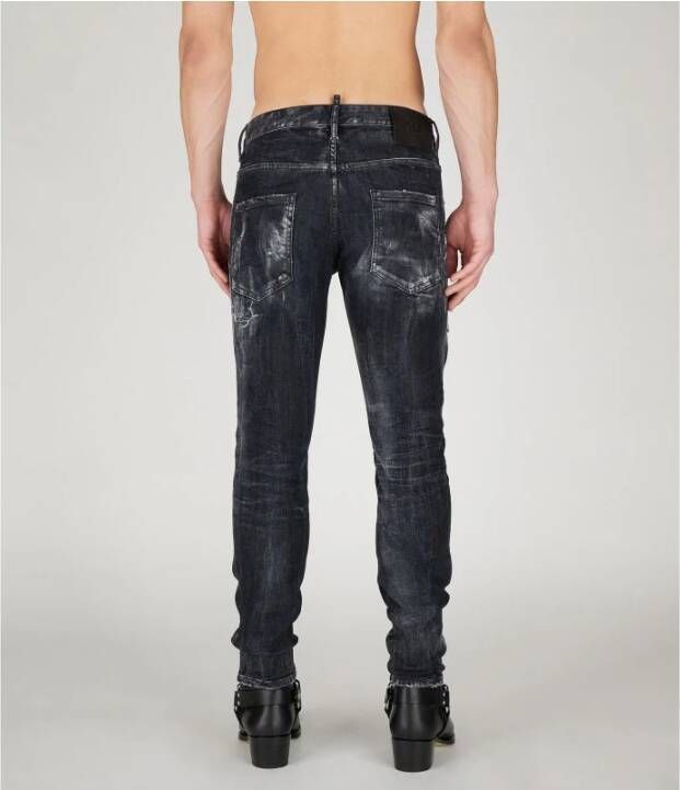 Dsquared2 Slim-fit Jeans Zwart Heren