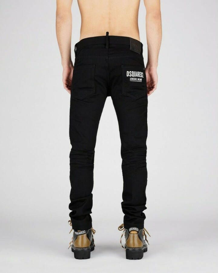 Dsquared2 Slim-Fit Jeans Zwart Heren