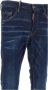 Dsquared2 Slim-Fit Italiaanse Jeans met Logo Details Blauw Heren - Thumbnail 5