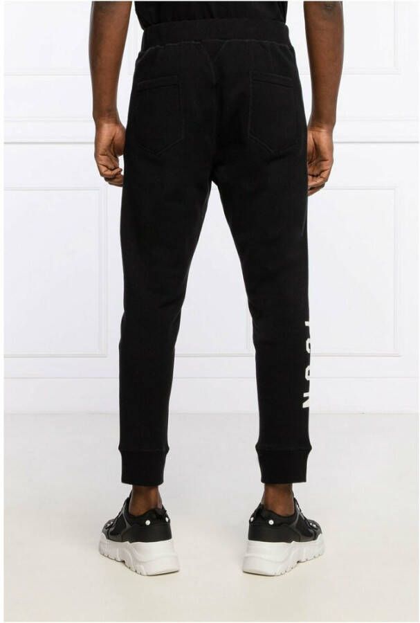 Dsquared2 Sportkleding Fleece-gevoerde Broek Zwart Heren