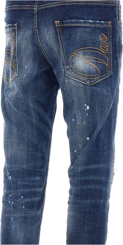 Dsquared2 Stijlvolle Jeans voor Heren Blauw Heren