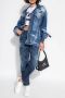 Dsquared2 Vintage Boston Straight Jeans Blue Dames - Thumbnail 4