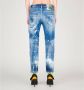 Dsquared2 Vernieuw je denimcollectie met Cool Girl Straight Jeans Blauw Dames - Thumbnail 2