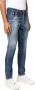 Dsquared2 Slim-Fit Denim Jeans met Versleten Details Blauw Heren - Thumbnail 6