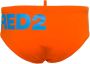 Dsquared2 Frisse Oranje Strandkleding voor Moderne Mannen Oranje Heren - Thumbnail 2