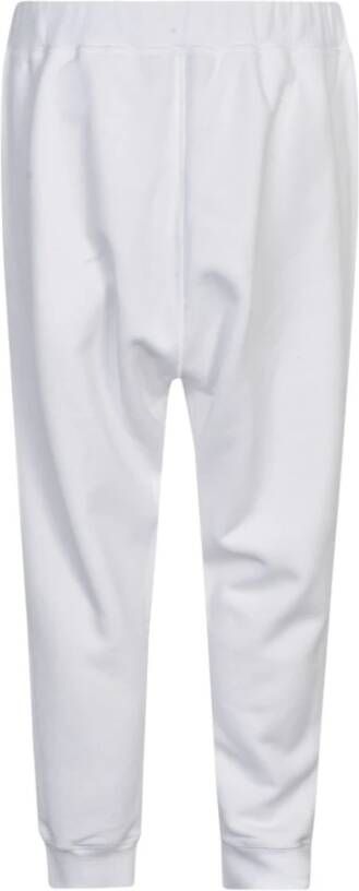 Dsquared2 Witte Icon Logo Joggers Wit Heren