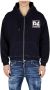 Dsquared2 Heren Zip-Up Trainingsweatshirt met Vervaagd Logo Blauw Heren - Thumbnail 2