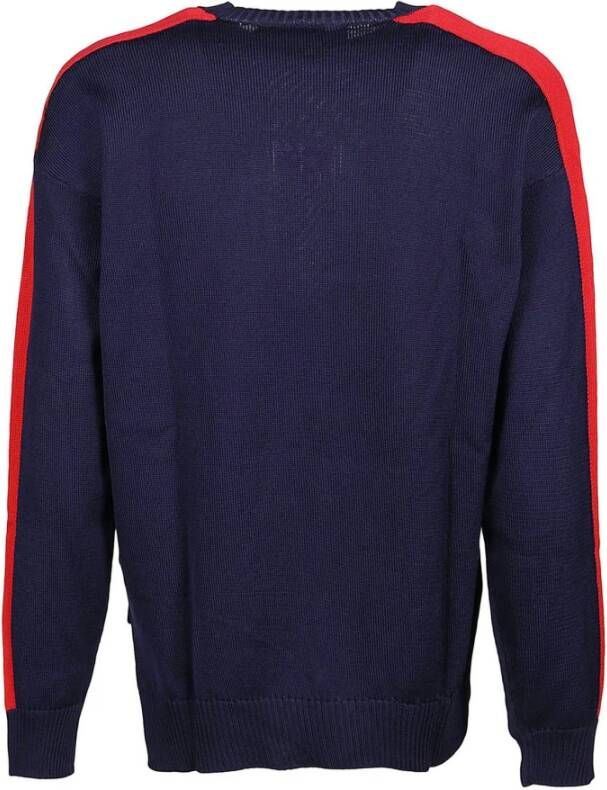 Dsquared2 Comfortabele Heren Logo Sweater Blauw Heren