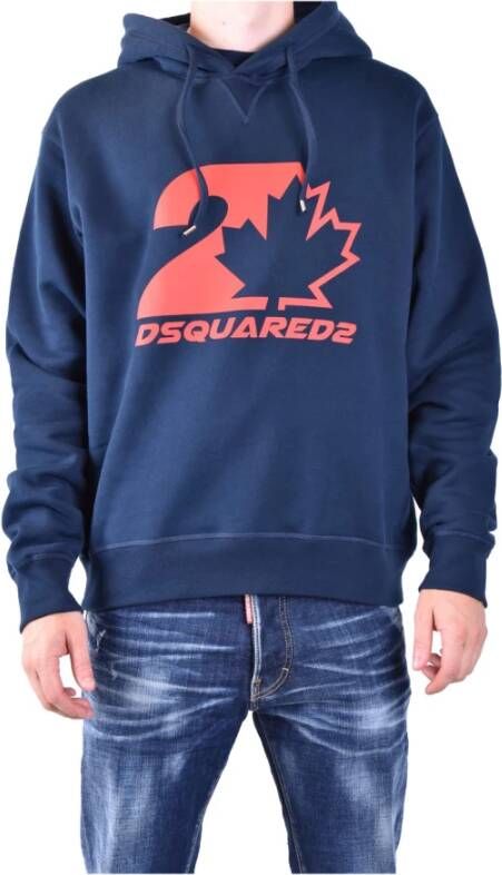 Dsquared2 Sweatshirts & Hoodies Blauw Heren