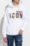 Dsquared2 Geribbelde katoenen hoodie White Heren - Thumbnail 2
