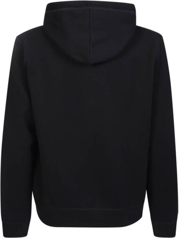 Dsquared2 Zwarte rits hoodie voor heren Zwart Heren